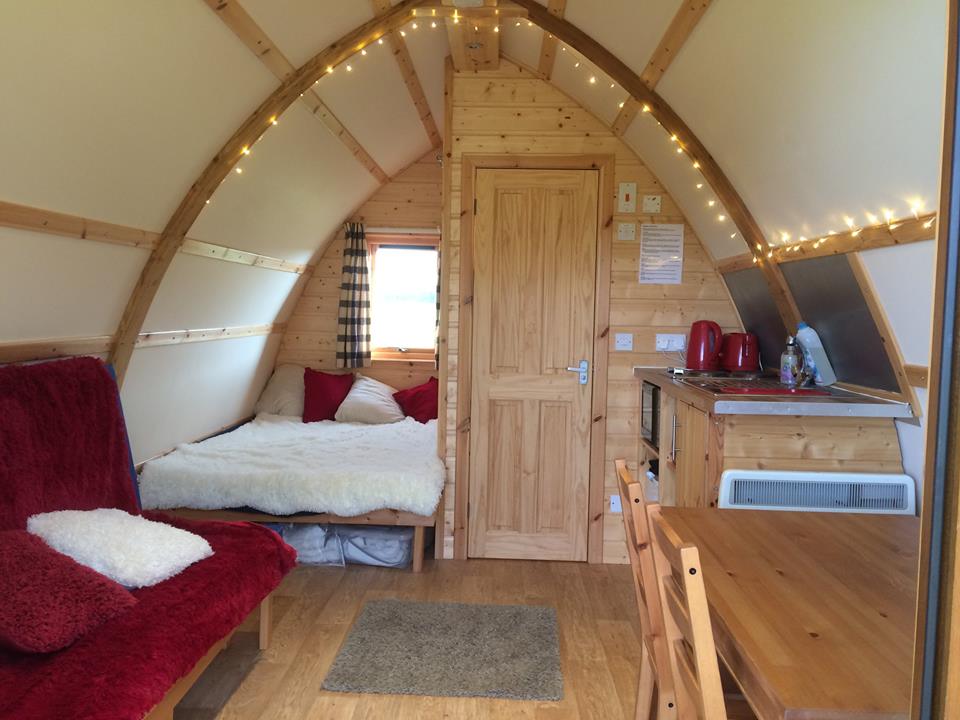 Knockaloe Beg Farm Wigwams Glamping