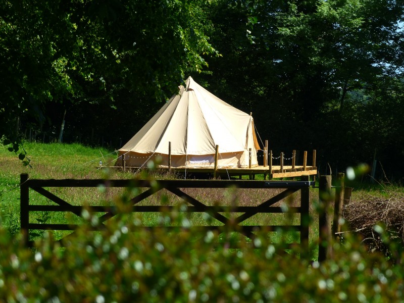 Bowacre Retreat Bell tent glamping