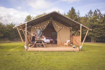 Canvas & Clover glamping safari tent