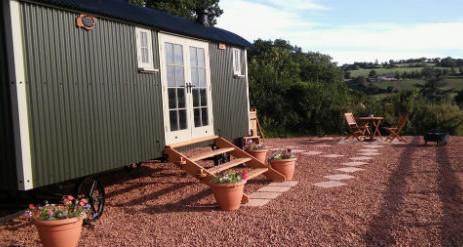 Holly Water Holidays Glamping Shepherds Hut