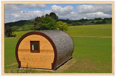 Iron Gorge glamping pod