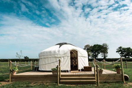 Yurt Glamping Northamptonshire, Jubilee Barn