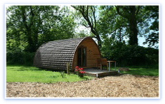 Llanfair Hall glamping pod