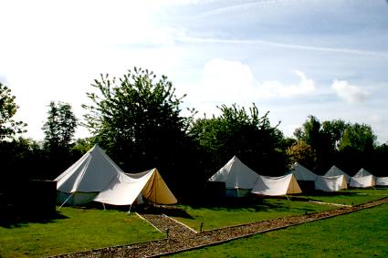 Oak Lodge Retreat glamping Bell Tents