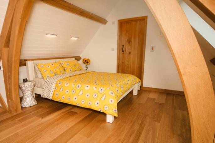 Inside the quirky cabins at Offa's Pitch Glamping