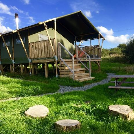 Sloeberry Farm Safari Lodge Glamping in Wales